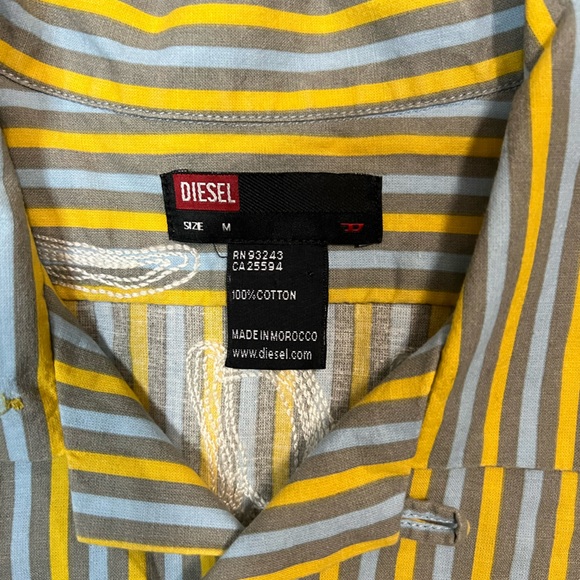 Vintage Men’s Diesel button down shirt size medium - Picture 3 of 3